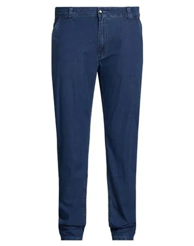 Barmas Man Jeans Blue Size 40 Cotton, Lyocell, Silk, Elastane