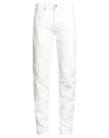 Barmas Man Jeans Ivory Size 30 Cotton, Elastane In White