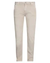 Barmas Man Jeans Light Grey Size 40 Cotton, Elastane