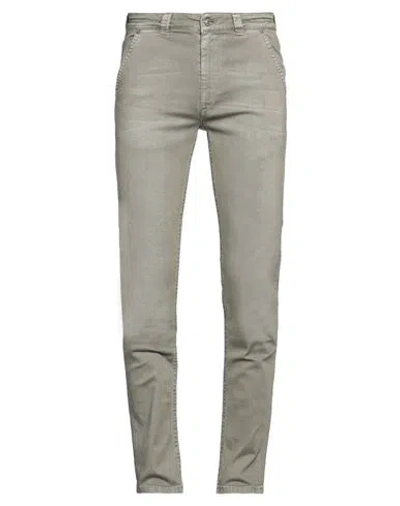 BARMAS BARMAS MAN JEANS MILITARY GREEN SIZE 32 COTTON, ELASTANE