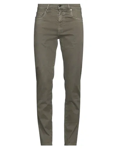 Barmas Man Jeans Military Green Size 32 Cotton, Lyocell, Elastane
