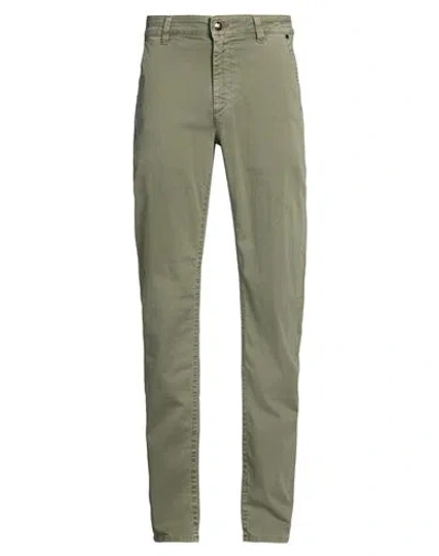 Barmas Man Jeans Military Green Size 33 Cotton, Lyocell, Elastane
