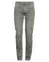 Barmas Man Jeans Military Green Size 35 Cotton, Elastane
