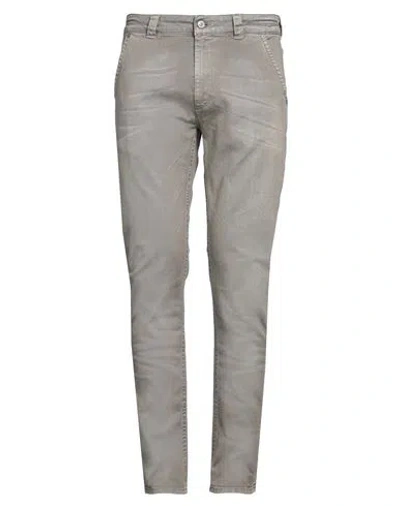Barmas Man Jeans Taupe Size 34 Cotton, Elastane In Neutral