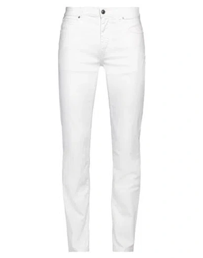 BARMAS BARMAS MAN JEANS WHITE SIZE 35 COTTON, LYOCELL, ELASTANE