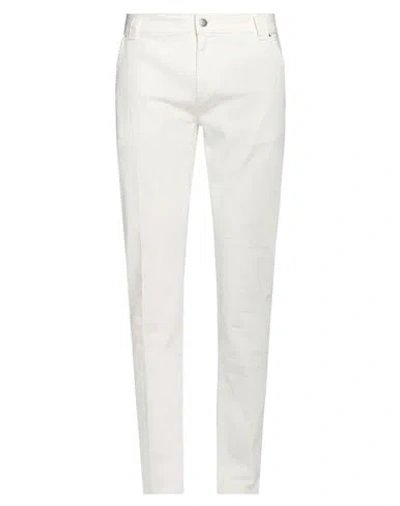 BARMAS BARMAS MAN JEANS WHITE SIZE 36 COTTON, ELASTANE