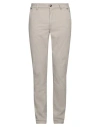 Barmas Man Pants Beige Size 34 Lycra, Polyester, Viscose, Elastane In Gray