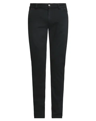 BARMAS BARMAS MAN PANTS BLACK SIZE 34 COTTON, CASHMERE, ELASTANE