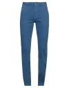 Barmas Man Pants Blue Size 33 Cotton, Modal, Elastane