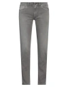 Barmas Man Pants Grey Size 32 Cotton, Elastane In Grey