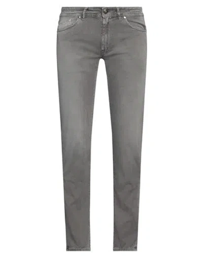 BARMAS BARMAS MAN PANTS GREY SIZE 32 COTTON, ELASTANE