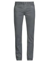 Barmas Man Pants Grey Size 33 Cotton, Elastane In Gray