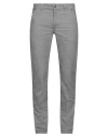 Barmas Man Pants Grey Size 33 Lycra, Polyester, Viscose, Elastane In Grey