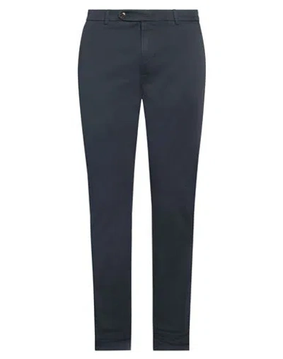 Barmas Man Pants Midnight Blue Size 34 Cotton, Elastane