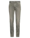 Barmas Man Pants Military Green Size 30 Cotton, Elastane