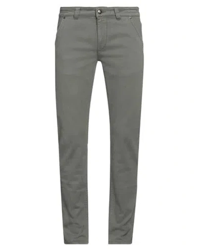 Barmas Man Pants Military Green Size 32 Cotton, Lyocell, Elastane