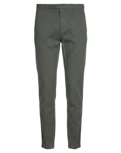 Barmas Man Pants Military Green Size 33 Cotton, Elastane