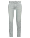Barmas Man Pants Light Grey Size 33 Cotton, Elastane In Sage Green