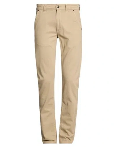 Barmas Man Pants Sand Size 31 Cotton, Cashmere, Elastane In Brown