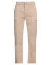 Barmas Man Pants Sand Size 33 Cotton, Elastane