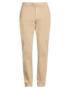 Barmas Man Pants Sand Size 38 Cotton, Polyester, Elastane In Neutral