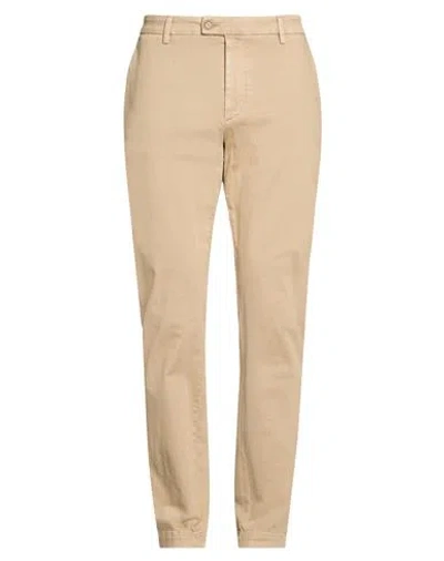 Barmas Man Pants Sand Size 38 Cotton, Polyester, Elastane In Neutral