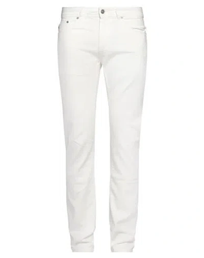 BARMAS BARMAS MAN PANTS WHITE SIZE 34 COTTON, ELASTANE