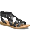 Bã¸rn Born Imogen Br0057703 Sandals Womens Us 7 Black Leather Adjustable Buckle Zogg16 In Black