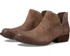 Bã¸rn Born Kerri D89955 Boots Women's Us 8 Taupe Leather Cutout Ankle Bootie Fzp369