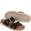 Bã¸rn Caite Br0037009 Women's Us 8 Black Distressed Slip On Slide Sandals Khd2367 In Black