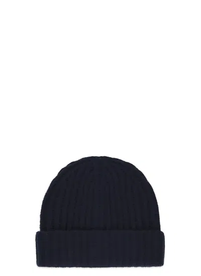 Barna Cashmere Hats In Blue