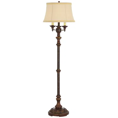 Barnes And Ivy Bolzano 64 1/2" Italian Bronze 4-light Traditional Floor Lamp