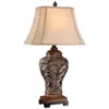 Barnes And Ivy Leafwork 32 1/2" Rectangular Shade Traditional Lamp