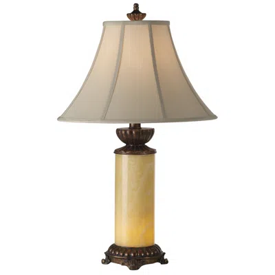 Barnes And Ivy Lumiere 28 1/2" High Onyx Stone Night Light Table Lamp
