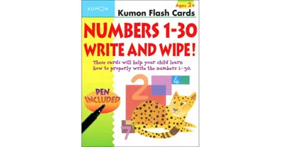 Barnes & Noble Kids' Numbers 1-30 Write Wipe By Kumon Publishing In No Color
