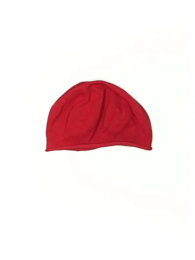 Pre-owned Barneys New York Beanie Hat In Red