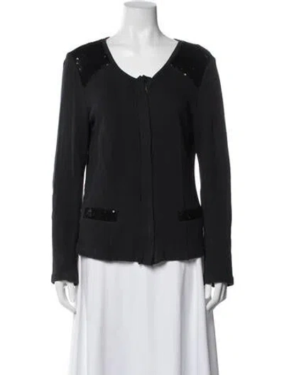 Pre-owned Barneys New York Blazer In Black