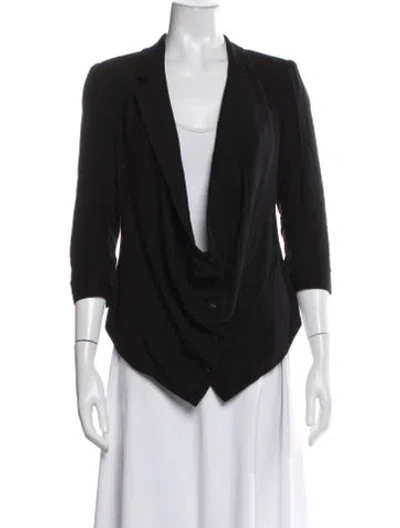Pre-owned Barneys New York Blazer In Black
