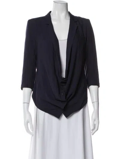 Pre-owned Barneys New York Blazer In Black