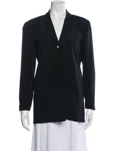 Pre-owned Barneys New York Blazer In Black