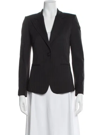 Pre-owned Barneys New York Blazer In Gray