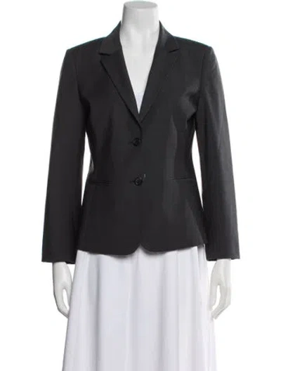 Pre-owned Barneys New York Blazer In Gray