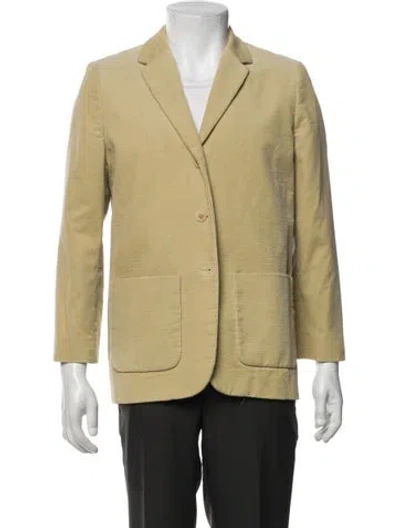 Pre-owned Barneys New York Blazer In Green