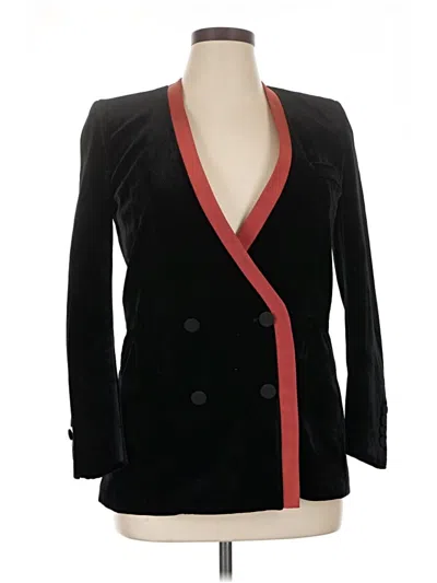 Pre-owned Barneys New York Blazer Jacket In Black