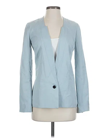 Pre-owned Barneys New York Blazer Jacket In Blue