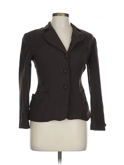 Pre-owned Barneys New York Blazer Jacket In Brown