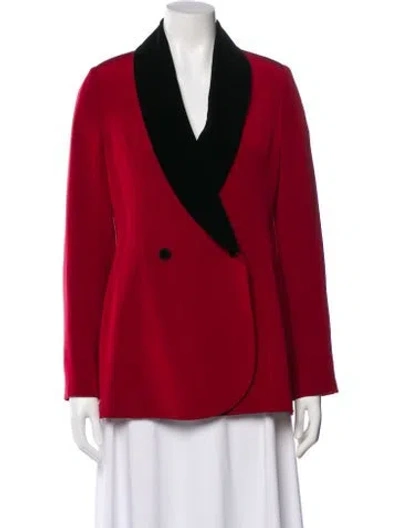 Pre-owned Barneys New York Blazer In Red