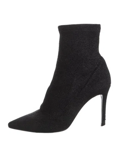 Pre-owned Barneys New York Boots In Black/metallic