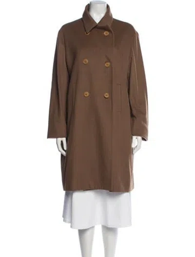 Pre-owned Barneys New York Cashmere Coat In Brown