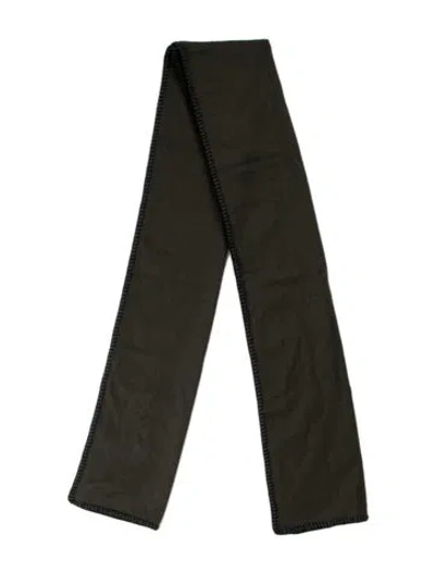 Pre-owned Barneys New York Cashmere Printed Scarf In Multi